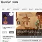 Schwarze Mädchen-Nerds