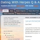 Dating mit Herpes – Fragen und Antworten