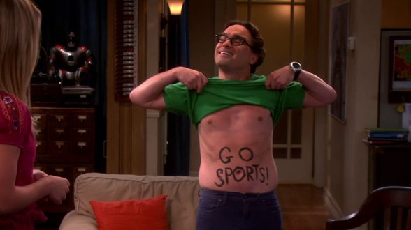 S6EP01_-_Leonard_painted_his_stomach