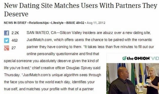 Nieuwe datingsite matcht gebruikers met partners die ze verdienen