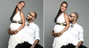 Alicia Keys & The Family fotoshoot