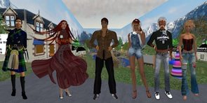 Fotografie hry Second Life
