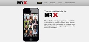 La aplicación MR X