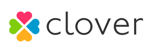Foto van het Clover-logo