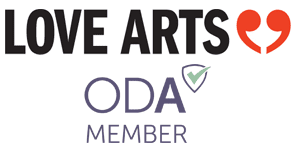 Photo des logos Love Arts et ODA