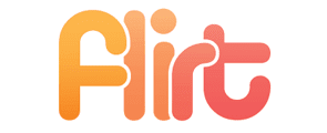 Flirt.com'un logosunun fotoğrafı
