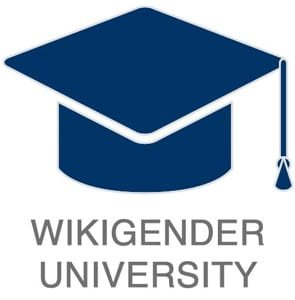 Fotografie loga univerzity Wikigender