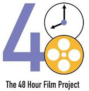 Le logo du projet de film de 48 heures