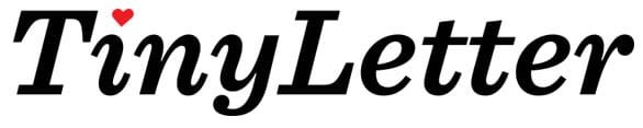 Foto van een TinyLetter-logo