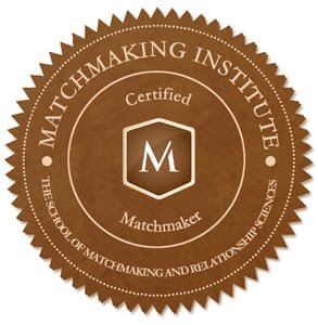 Das Matchmaking Institute-Siegel