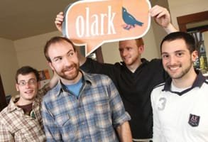 Photo des co-fondateurs d'Olark
