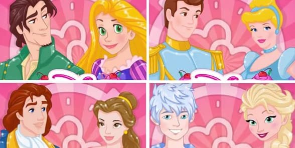 Capture d'écran du jeu Disney Princess Speed Dating