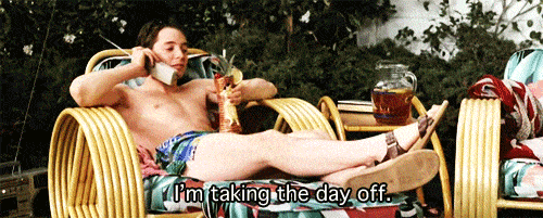 GIF del día libre de Ferris Bueller
