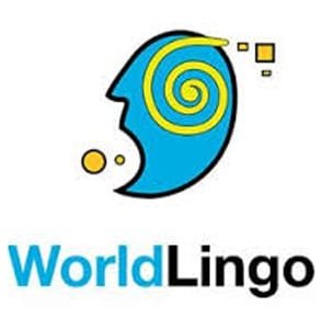 WorldLingo logosunun fotoğrafı