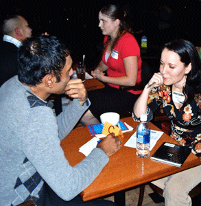 Foto di un evento di speed dating di 25Dates.com