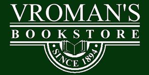 Foto van het logo van de Vroman Boekhandel