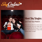 Schüchternes Online-Dating