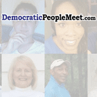 Demokratyczni ludzie spotykają się