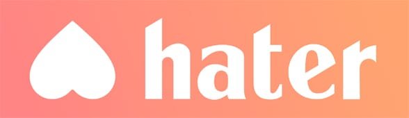 Foto van het Hater-logo