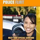 flirter avec la police