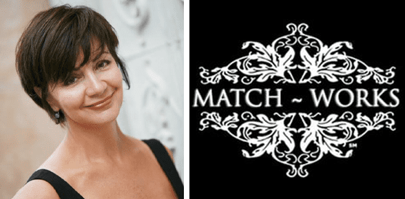 Sheree Morgan'ın vesikalık görüntüsü ve Match-Works logosu