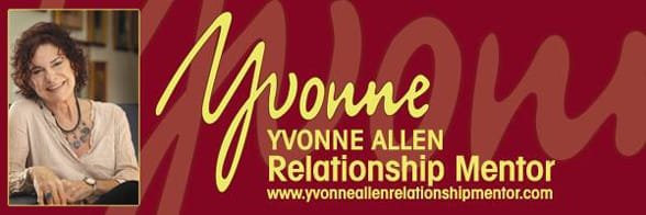 Tête et logo d'Yvonne Allen