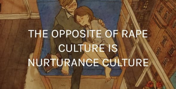 Snímek obrazovky článku The Opposite of Rape Culture