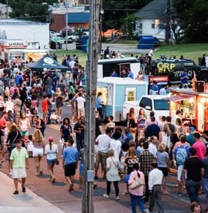 Foto van het Food Truck Fest in Oklahoma City