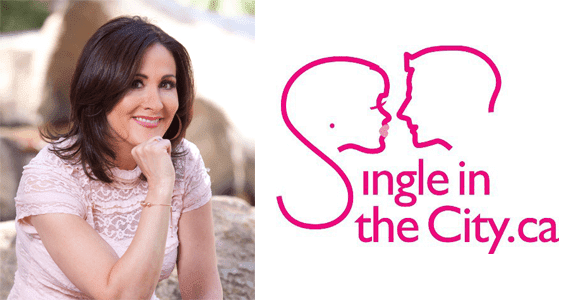 Laura Bilotta'nın vesikalık fotoğrafı ve Single in the City logosu