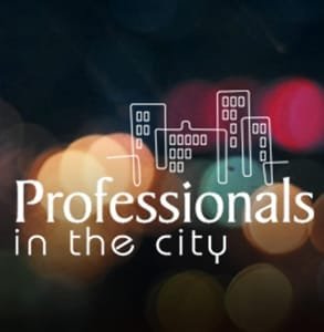 Foto van het Professionals in the City-logo