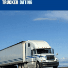 Daten met vrachtwagenchauffeurs