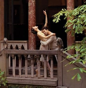 Foto di una performance del Boston Ballet