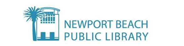 Logotipo de la biblioteca pública de Newport Beach