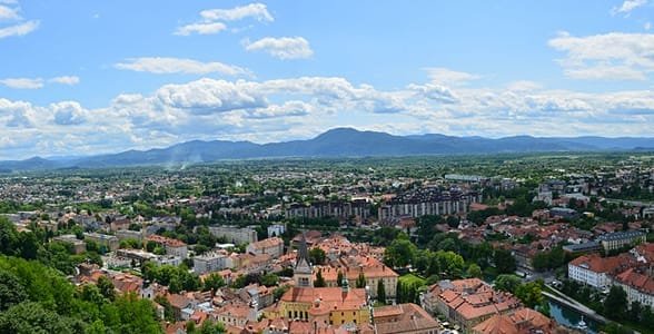 Fotka z Lublaně, Slovinsko