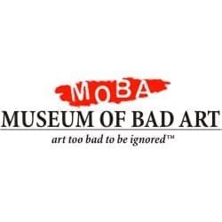 Foto van het logo van het Museum of Bad Art