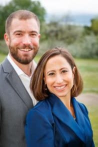 Foto van Dr. Jenni Skyler en haar man, Daniel