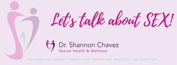Schermata di un banner del Dr. Shannon Chavez