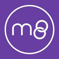 Photo du logo de l'application de rencontres M8