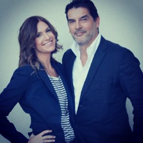 Foto von Stellar Hitch-Gründerin Cristina Morara und ihrem Ehemann Andrea