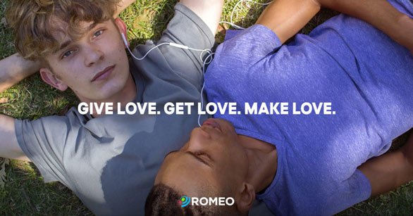 Logolu ROMEO banner reklamının fotoğrafı