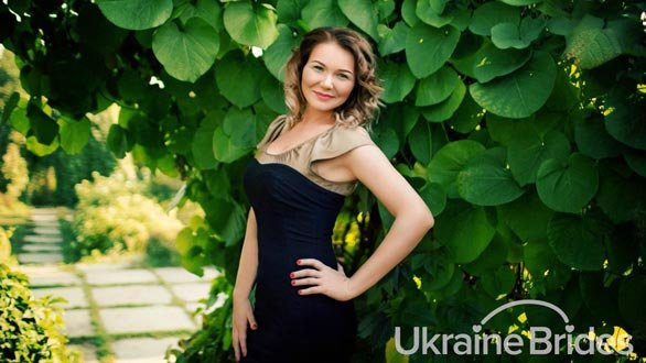 Screenshot van een lid van het Ukraine Brides Agency 