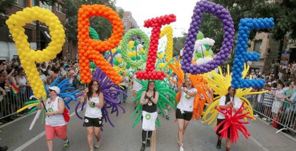 Foto der Chicago Pride Parade