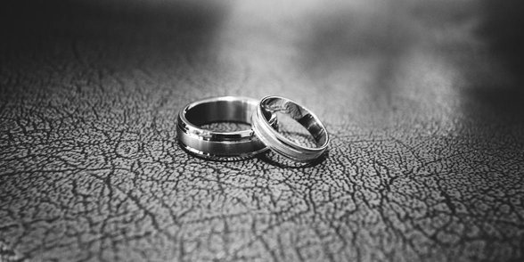 Foto de anillos de boda