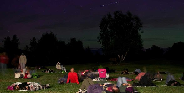 Photo d'un événement d'observation des étoiles à Mohonk Preserve