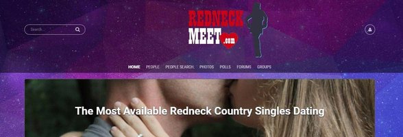 Screenshot von RedneckMeet.com