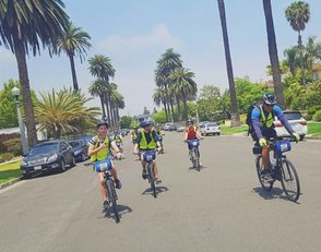 Foto de los participantes de Bikes And Hikes LA