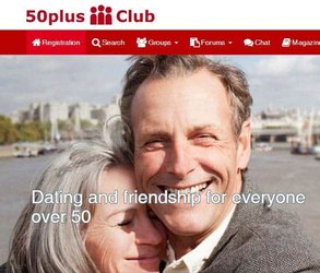 Captura de pantalla de 50plus-Club