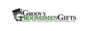 El logotipo de Groovy Groomsmen Gifts
