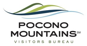 Das Logo des Besucherbüros der Pocono Mountains
