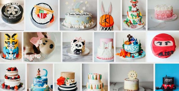 Lark'ın özel pastalarının fotoğrafları
